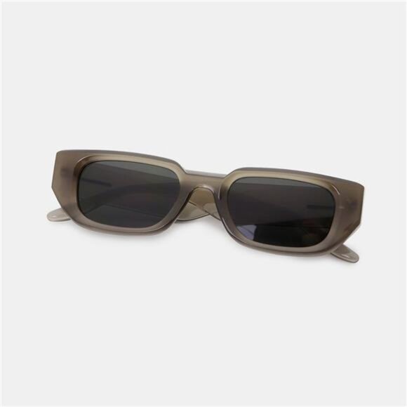 Polycarbonate Frame Rectangle Sunglasses - Picture 4 of 12